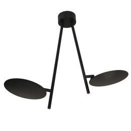 Φωτιστικό Οροφής Κρεμαστό 01422 2x9W LED 3000K 1800Lm 42x58cm Black Luma