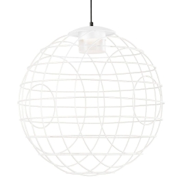 Φωτιστικό Οροφής Κρεμαστό 01488 GX53 10W LED 3000K D.40cm White Luma