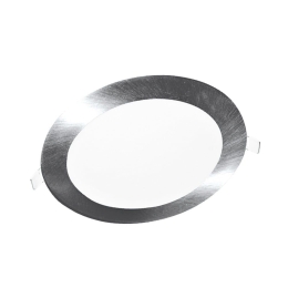 Πάνελ Χωνευτό Mara Led Slim MARA2630RNM Φ30x2cm 26W 3000K Nickel Aca Στρόγγυλο