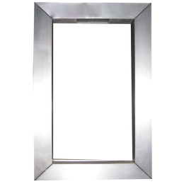Φωτιστικό Τοίχου - Απλίκα MB725041AL 23x9x37cm 1xG9 40W Silver Aca