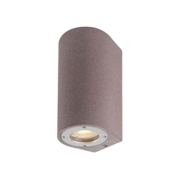 Φωτιστικό Τοίχου - Απλίκα MK0522RR Up-Down IP65 2XGU10 Red Aca Decor