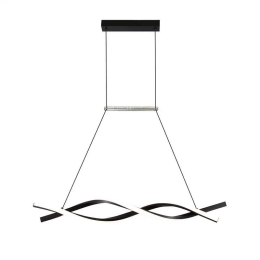 Φωτιστικό Οροφής - Ράγα MTN-190381 LED 28W 3000K 2240lm 120cm Black Metanor