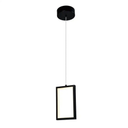 Φωτιστικό Οροφής Κρεμαστό MTN-190491 LED 4W 3000K 320lm 12x20cm Black Metanor