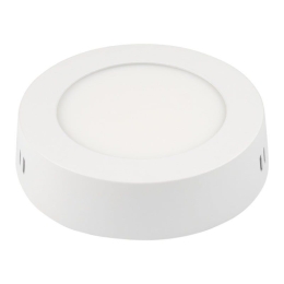 Panel Led Mini Επιφανειακό MTN-22431 6W 4500K 480lm 12x3,1cm White Metanor Στρόγγυλο