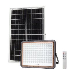 Προβολέας Led Ηλιακός MTN-52981 SMD 40W 6000Κ 6000lm IP65 29,8x4,1x22,5cm Black Metanor