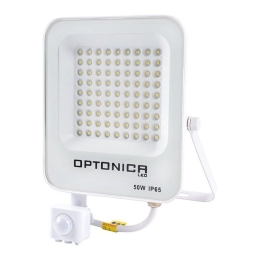 Προβολέας Led MTN-57701 Με Αισθητήρα PIR SMD 50W 4500K 4500lm IP65 18,2x26,3x5,7cm White Metanor