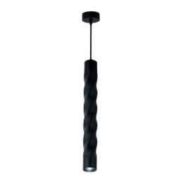 Φωτιστικό Οροφής Κρεμαστό MTN-90671 GU10 IP20 5,5x30cm Black Metanor
