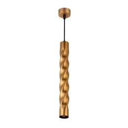 Φωτιστικό Οροφής Κρεμαστό MTN-90691 GU10 IP20 5,5x30cm Gold Metanor