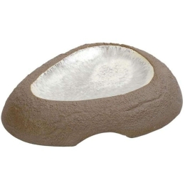 Μπωλ Σερβιρίσματος Spirit Rock NIC707K4 21x16,8x3,2cm Beige Espiel Πηλός