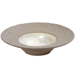 Πιάτο Βαθύ Spirit Spaghetti NIC708K2 28x28x6cm Beige Espiel Πηλός
