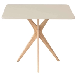 Τραπέζι Jubi JUBITRE4 80x55x73cm Natural-Beige Mdf,Ξύλο