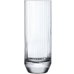 Ποτήρι Νερού Nude Big Top (Σετ 6τμχ) NU64152-6 Φ6,2x16,1cm 340ml Clear Espiel Κρύσταλλο
