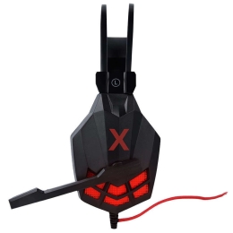 Ακουστικά Παιχνιδιών Over Ear MXGH-200 OEM0300326 Με Σύνδεση USB/2x3.5mm Black Maxlife