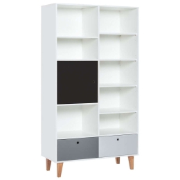 Βιβλιοθήκη Παιδική Concept Plus 161440359 105x45x201,3cm Multi-Black