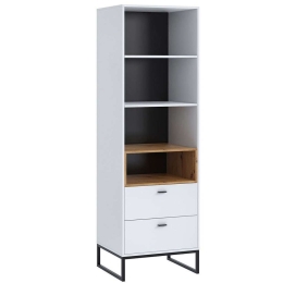 Βιβλιοθήκη Olier 161644879 60x40x202cm Multi-White