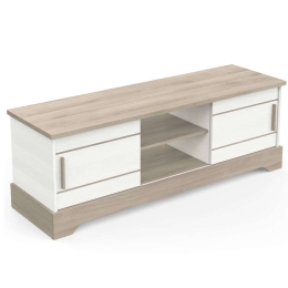Έπιπλο Τηλεόρασης Oscar 162313469 150x45x50cm Natural-White