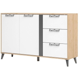 Μπουφές Janet 162330379 150x42x92cm Multi Μοριοσανίδα, Μέταλλο