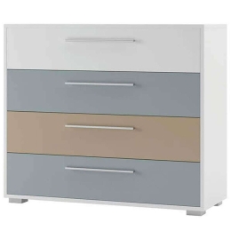 Συρταριέρα Murphy 162435559 100x38,3x83,2cm Multi-Blue