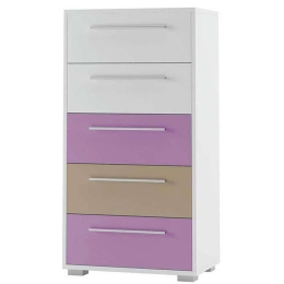 Συρταριέρα Murphy 162435629 60x38,3x102,5cm Multi-Pink