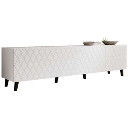 Έπιπλο Τηλεόρασης Asti 162581499 200x42x52cm White