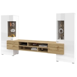 Σύνθεση Τηλεόρασης Bryant 162608569 269,8x45x143cm White-Oak
