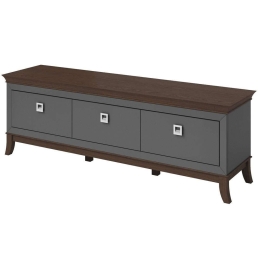 Έπιπλο Τηλεόρασης Pardo 162609599 160x44x63cm Anthracite-Brown