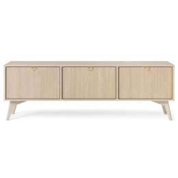 Έπιπλο Τηλεόρασης Ernest 162687429 158x38x52cm Beige-Natural