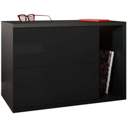Κομοδίνο Bece 162698239 57x32x40cm Black