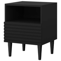 Κομοδίνο Nakomo 162718119 42x40x53cm Black