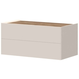 Έπιπλο Τηλεόρασης Επιτοίχιο Spike Mini 162734159 90x47x37cm Natural-Beige