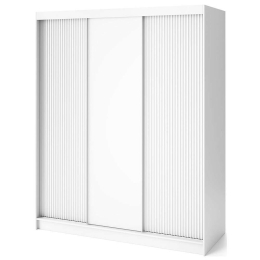 Ντουλάπα Δίφυλλη Συρόμενη Bico III 162738159 180x60x220cm White Δίφυλλη