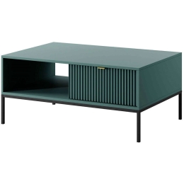 Τραπεζάκι Σαλονιού Palermo 162746129 104x68x46cm Green-Black
