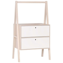 Συρταριέρα Spot Young Mini 16513359 88x60x150cm Natural-White