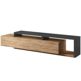 Έπιπλο Τηλεόρασης Bron 16625839 219x45x52cm Oak-Anthracite