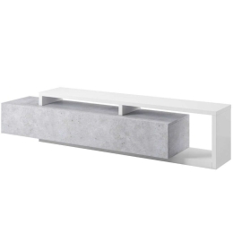 Έπιπλο Τηλεόρασης Bron 16625849 219x45x52cm Grey-White