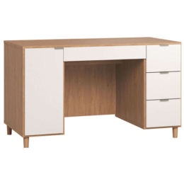 Γραφείο Simple 140 16630439 140x65x77,5cm Natural-White