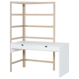 Γραφείο Stige 16756539 137x69x190cm Natural-White
