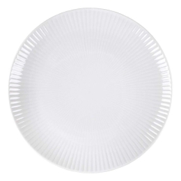 Πιατέλα Στρογγυλή Πορσελάνινη PW5 PR00500531 31cm White Oriana Ferelli® Πορσελάνη