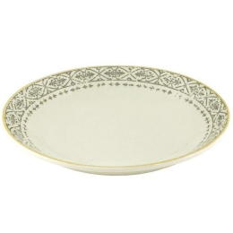 Πιάτο Βαθύ Vintage PR222686402 Φ23cm Beige Oriana Ferelli® Πορσελάνη