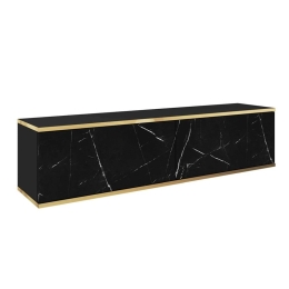 Έπιπλο Τηλεόρασης Κρεμαστό Oro P_ORO_STVm 135x30x32cm Marble Anthracite