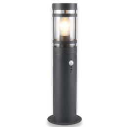 Φωτιστικό Δαπέδου Με Αισθητήρα Paloma R51719142 Φ15x10x50cm 1xE27 28W Anthracite RL Lighting