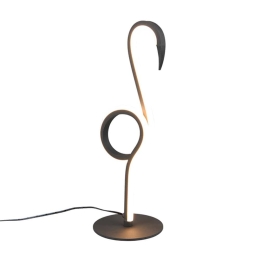Φωτιστικό Επιτραπέζιο Ingo R54581132 Led 6W 3000K 14x12x35cm Black Mat RL Lighting