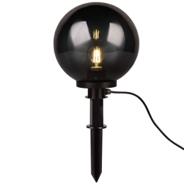 Φωτιστικό Δαπέδου Κήπου Bolo R57043054 Φ30x61cm 1xE27 23W Black RL Lighting
