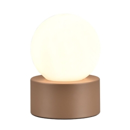 Φωτιστικό Επιτραπέζιο Countess R59051065 1xE14 25W 12x17cm Coffee-White RL Lighting