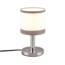 Επιτραπέζιο Φωτιστικό Davos R59551006 E14 22x12cm White-Chrome RL Lighting