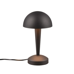 Επιτραπέζιο Φωτιστικό Canaria R59561180 E14 Led 470lm 3000K 26x15cm Black-Gold RL Lighting