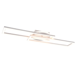 Φωτιστικό Οροφής - Πλαφονιέρα Twister R67183131 90x24x8cm Dim Led 4500Lm 30W White RL Lighting