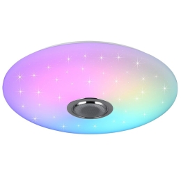 Φωτιστικό Οροφής - Πλαφονιέρα Musica R69031901 Led 33W 6500K Φ58x8cm RGB White RL Lighting