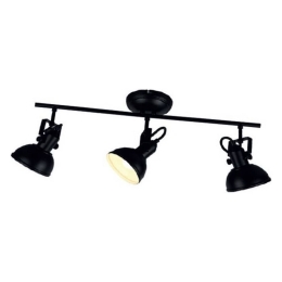 Φωτιστικό Οροφής - Σποτ Gina R80153032 3xE14 40W 13x60x25cm Black Mat RL Lighting