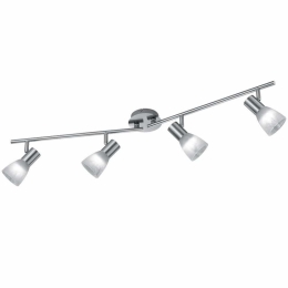 Φωτιστικό Οροφής - Σποτ Visto R82231407 4xE14 4W Led 11x90x19cm Nickel Mat RL Lighting